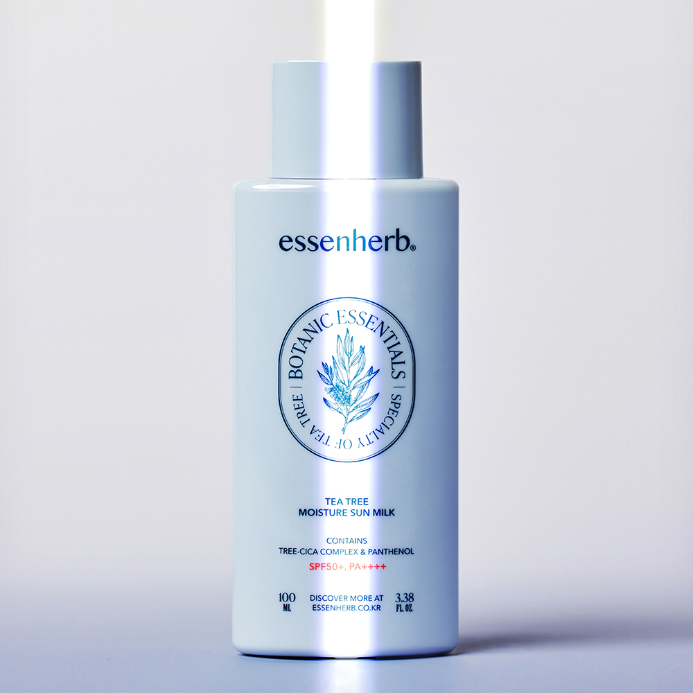 에센허브 티트리 모이스처 선 밀크 100ml SPF50+ PA++++ 이미지 4