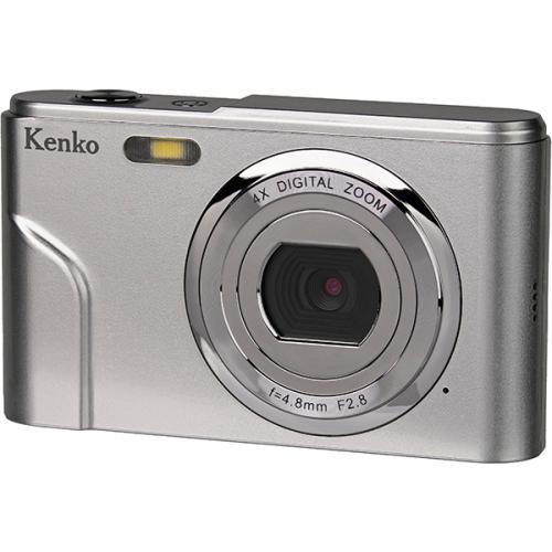 켄코 Kenko 디지털 카메라 실버 입문자 디카 FHD 4배줌 KC-03TY - 상품 이미지
