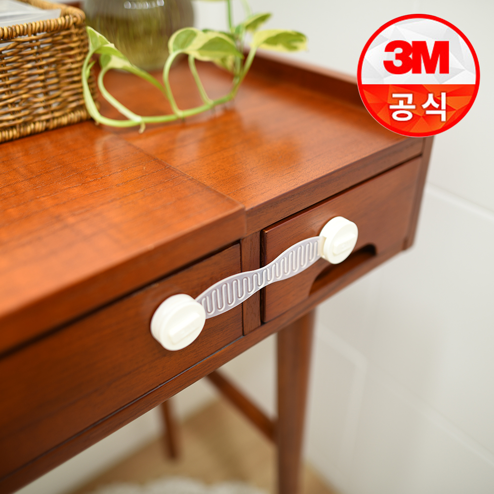 3M 다용도 문 닫힘 방지 보호대 1개입 x3개 손끼임방지 방문스토퍼 문쾅방지 도어쿠션 이미지 3