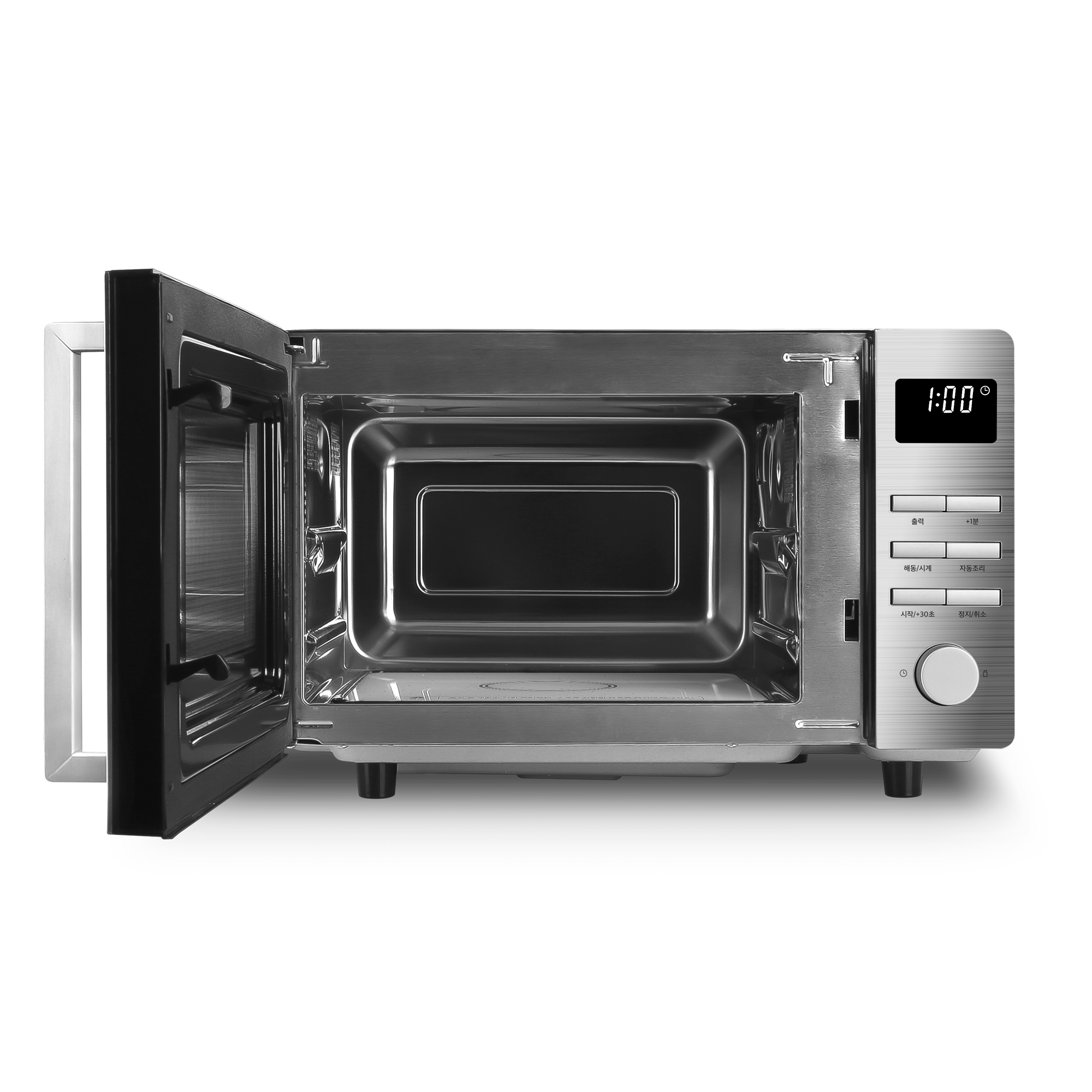 매직쉐프 무회전 전자레인지 25L 대용량 업소용 편의점 올스텐 플랫 전자렌지 WC2