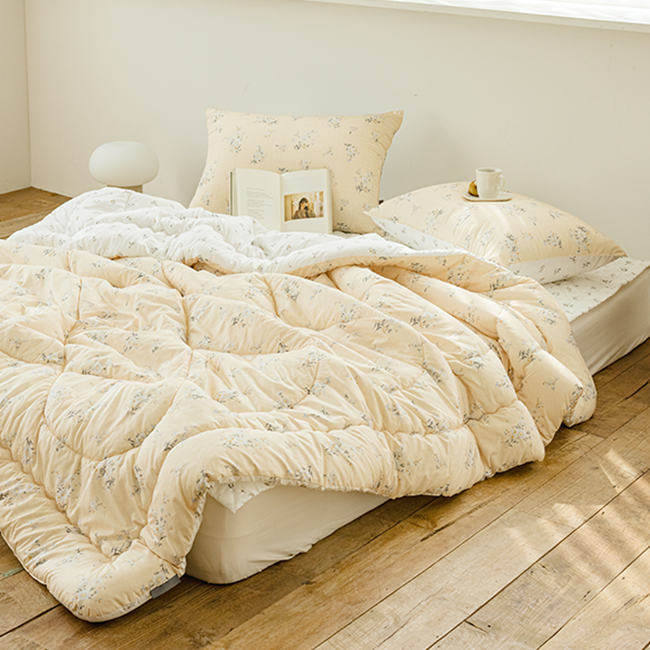 세사온라인 알러지케어 먼지없는 사계절 차렵이불패드 풀세트 데이니, SS(슈퍼싱글)