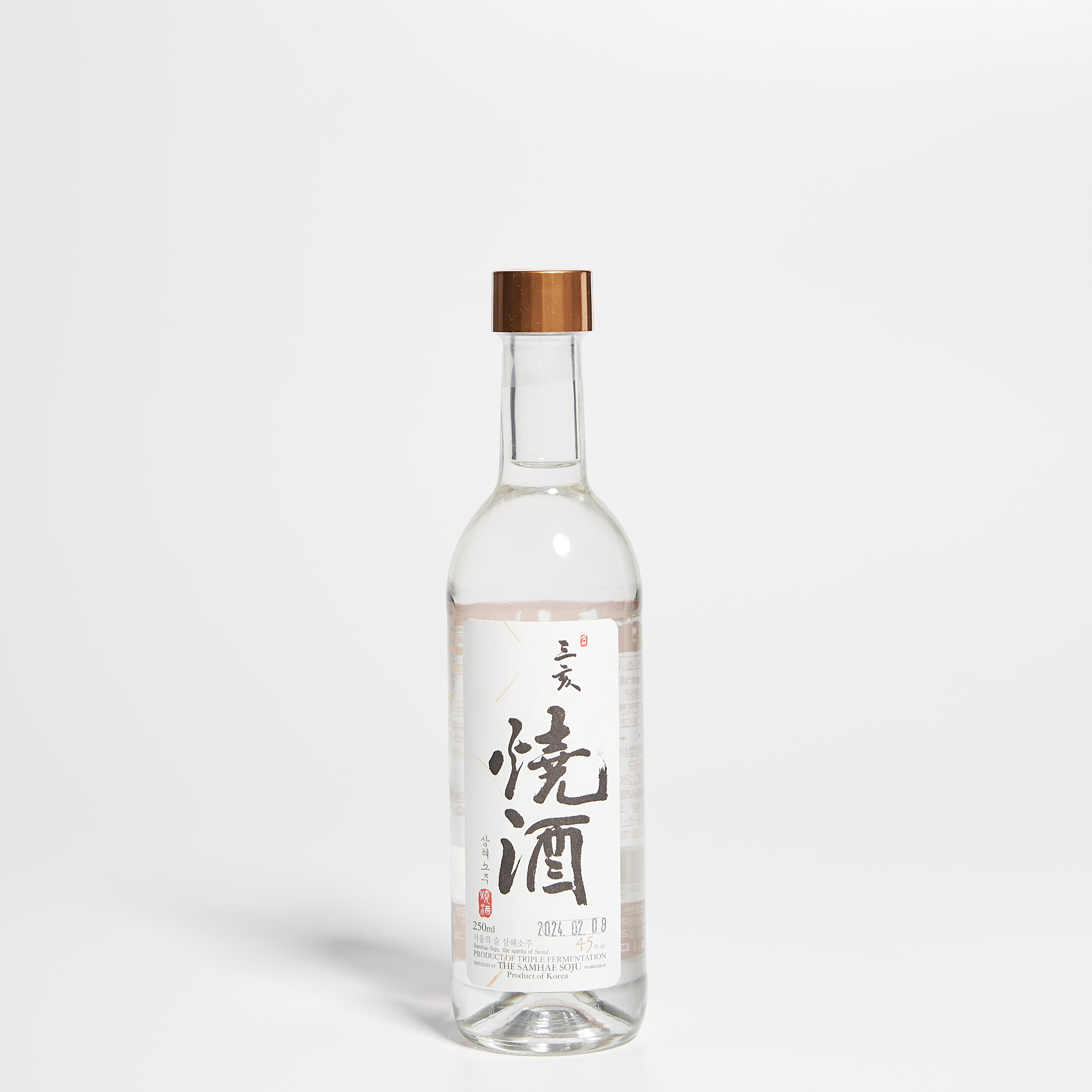 삼해소주 45도 250ml 삼해주 서울시 무형문화재 증류주 (선물 쇼핑백 포함) - 상세 이미지 2