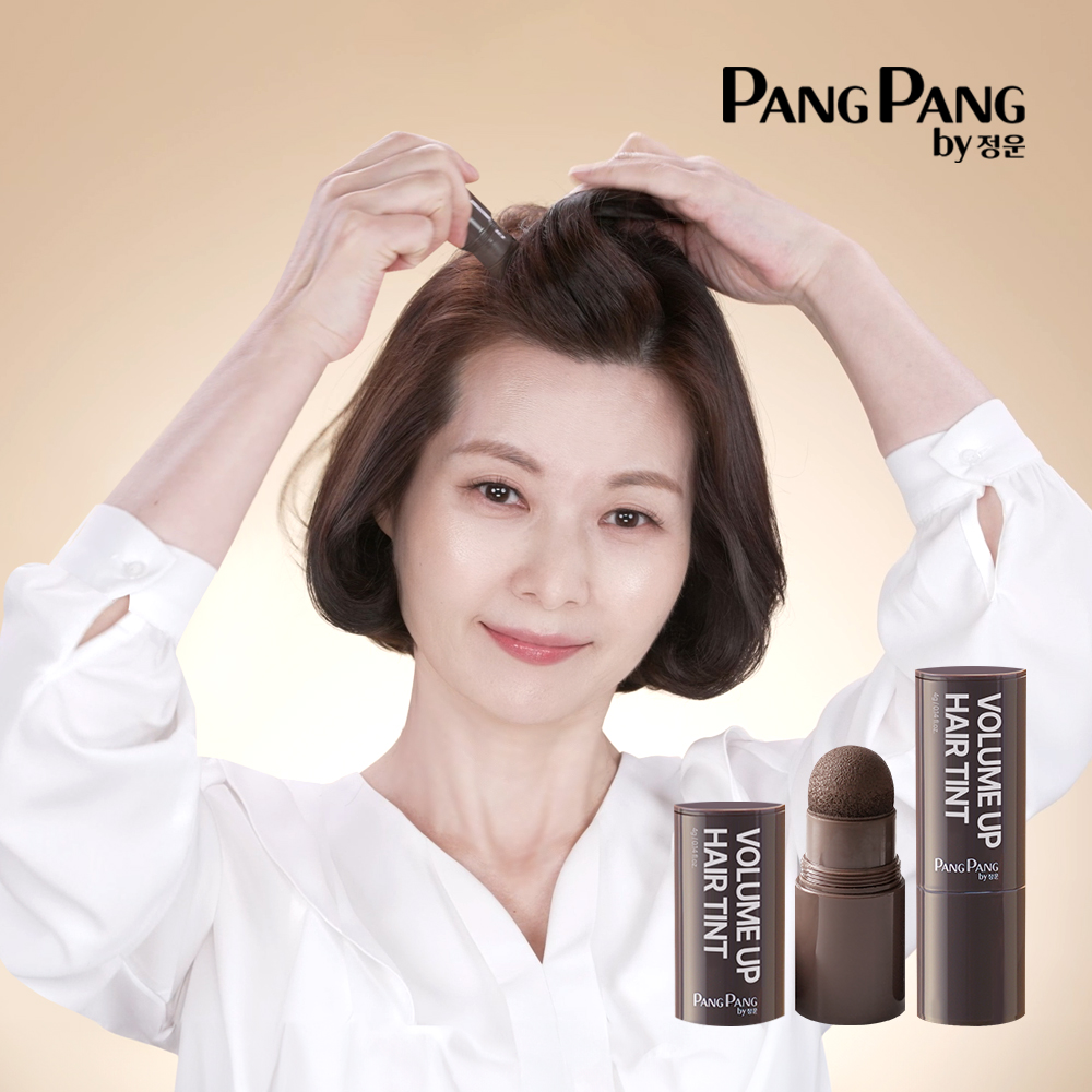 네이버 볼륨업 정운팡팡 헤어틴트 2통 정수리 새치커버