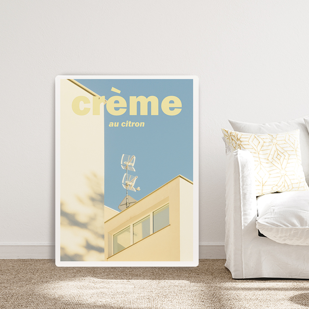 봄시즌 액자테이블 접이식간이 테이블 소(60x40) 크렘 27cm기본다리