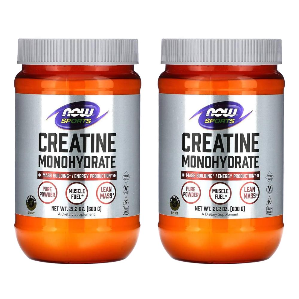 나우 스포츠 크레아틴 모노하이드레이트 Creatine 600g (2개) - 상품 이미지