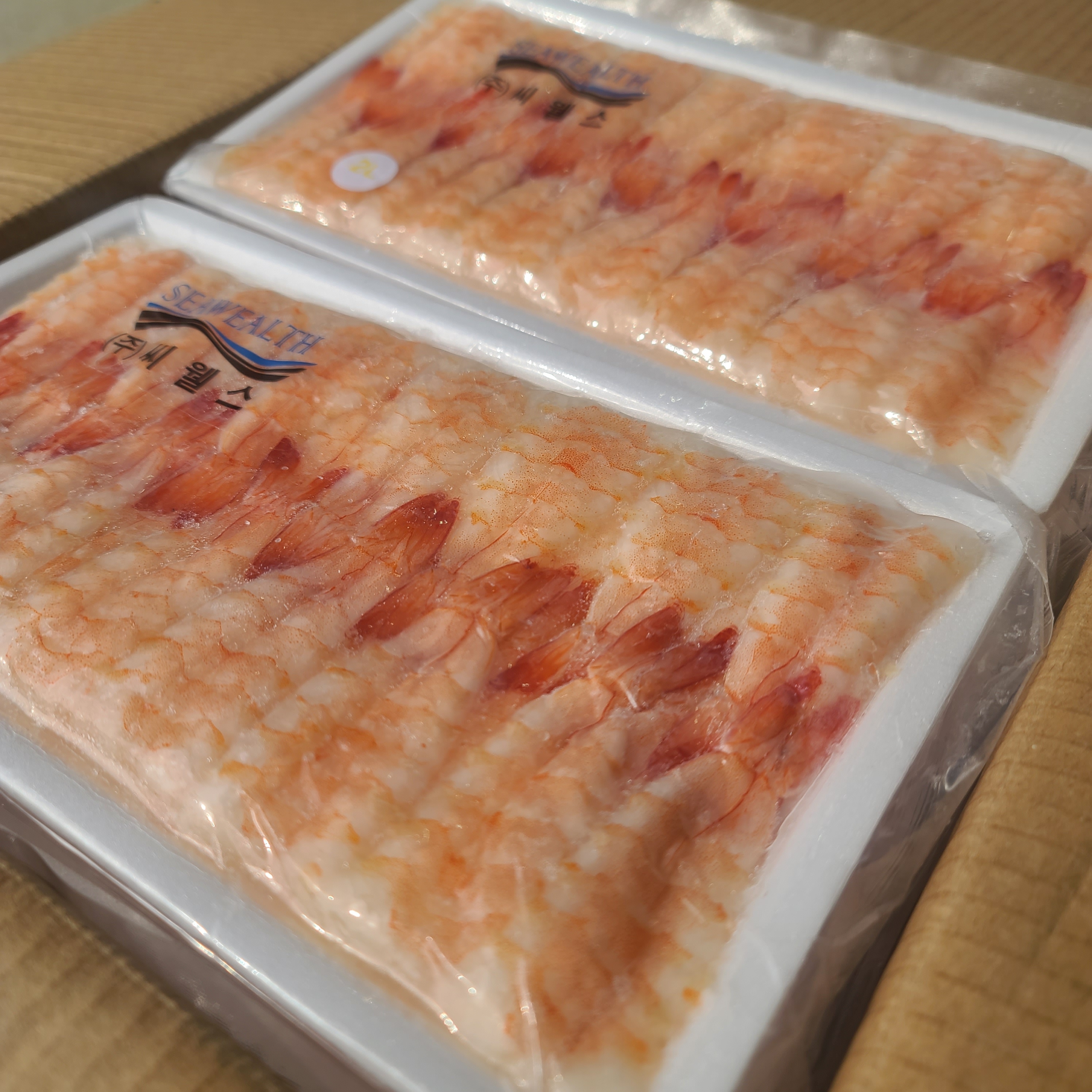 베트남산 냉동 흰다리새우살 2L,3L  단 두가지 사이즈 (자숙,초밥용) 초새우 초밥재료