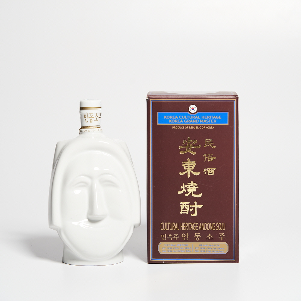 조옥화 안동소주 민속주 부네탈 45도 400ml 김연박 2대 명인 (케이스,쇼핑백) - 상세 이미지 4