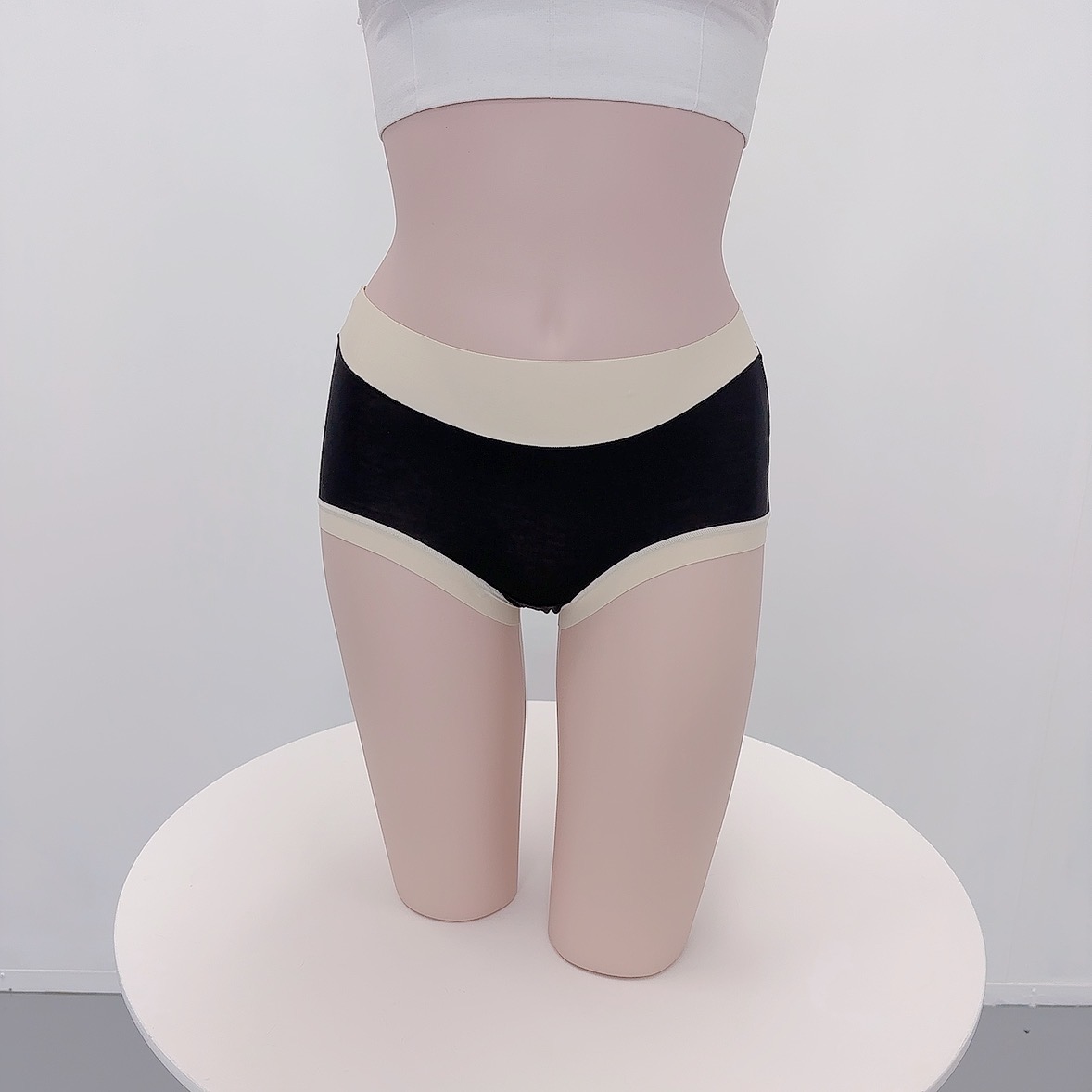 [5만장돌파!🚀3+1증정 가격장난X]데이 여성팬티 여자팬티 심리스 하이웨스트 모달 텐셀 빅사이즈 인견 햄라인 면 팬티 상세 이미지 51