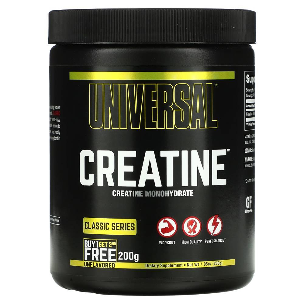 유니버설 뉴트리션 크레아틴 모노하이드레이트 파우더 분말 무향 Creatine 200g (2통) - 상세 이미지 2
