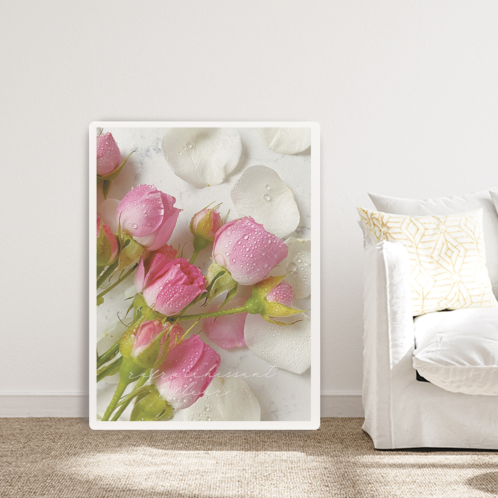 봄시즌 액자테이블 접이식간이 테이블 소(60x40) 크렘 27cm기본다리