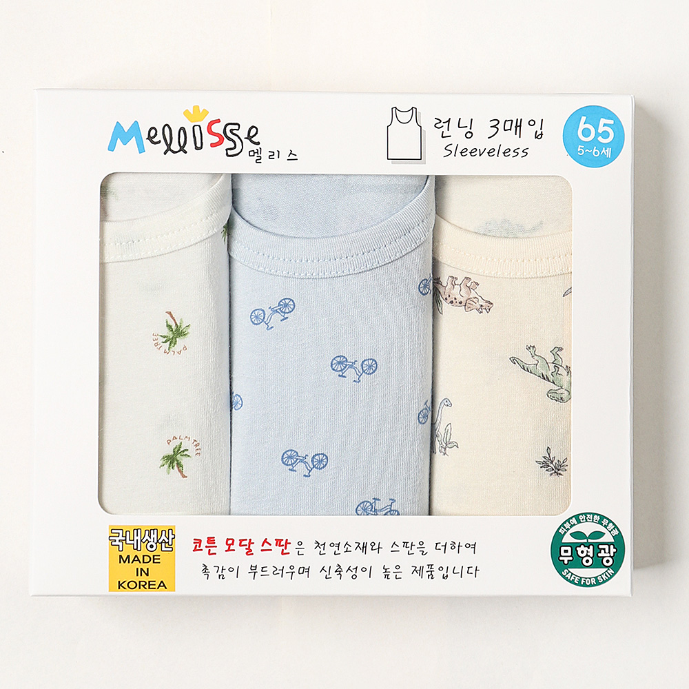 남아속옷 Box 디노트리 아동 주니어 팬티 삼각 런닝 사각 드로즈 - 상세 이미지 3