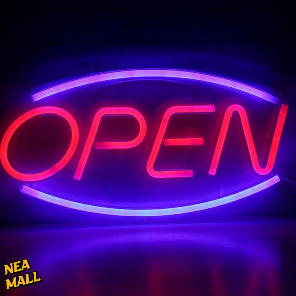 LED 오픈 네온 사인 led 바 조명 OPEN BAR 조명 - 상품 이미지