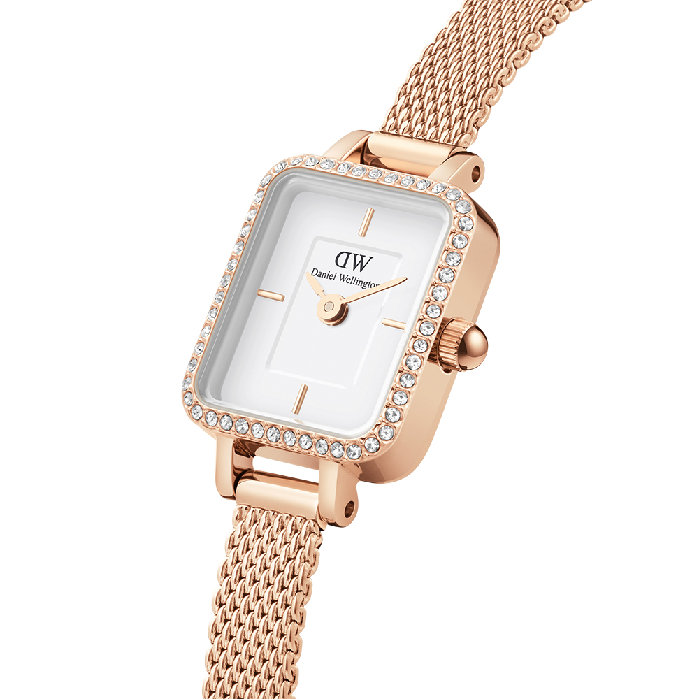 다니엘 웰링턴 QUADRO MINI LUMINE BEZEL 2컬러 크리스탈 베젤 패션시계 이미지 6