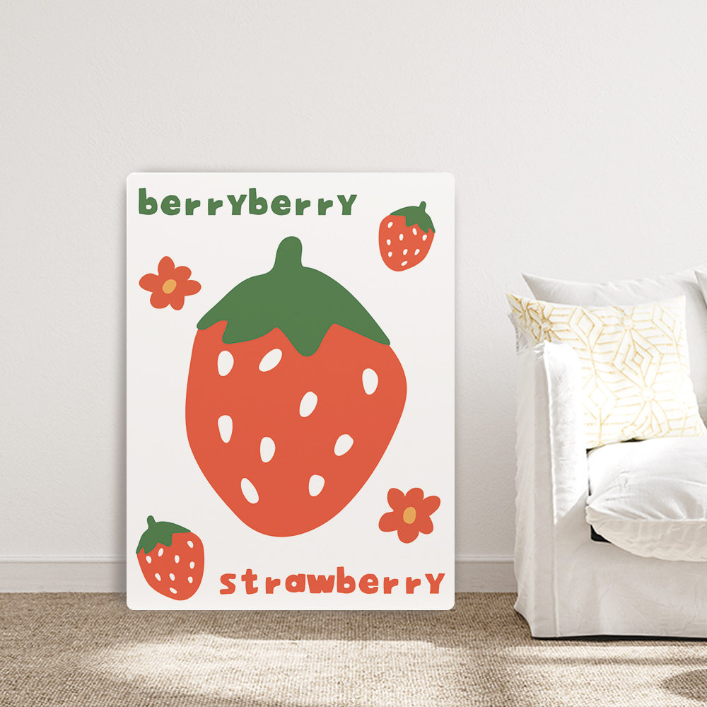 봄시즌 액자테이블 접이식간이 테이블 소(60x40) 크렘 27cm기본다리