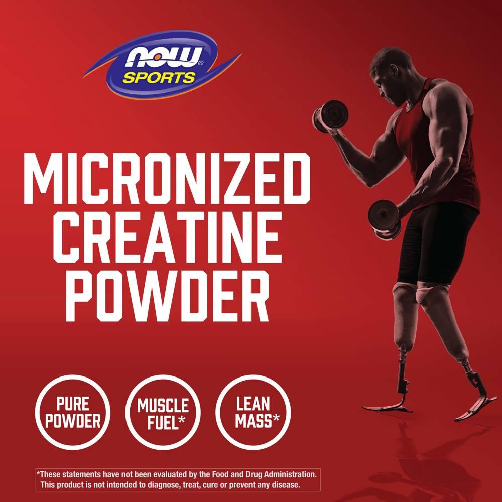 나우 Micronized 크레아틴 모노하이드레이트 파우더 분말 Creatine 500g - 상세 이미지 5