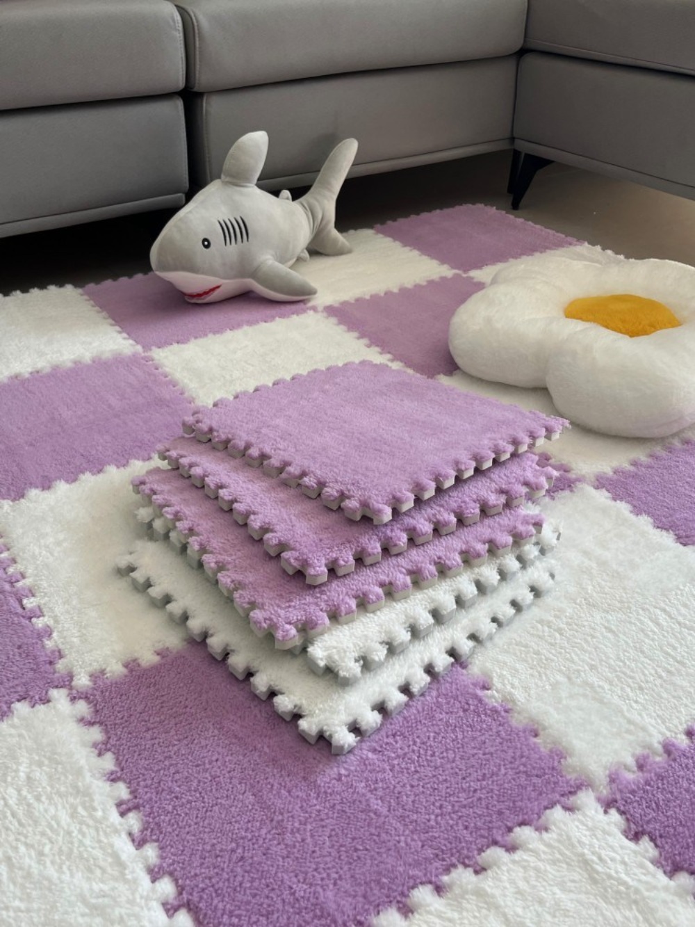 조립식 매트 애견 애견매트 고양이 강아지매트 강아지러그 층간소음방지 다용도 - 상품 이미지