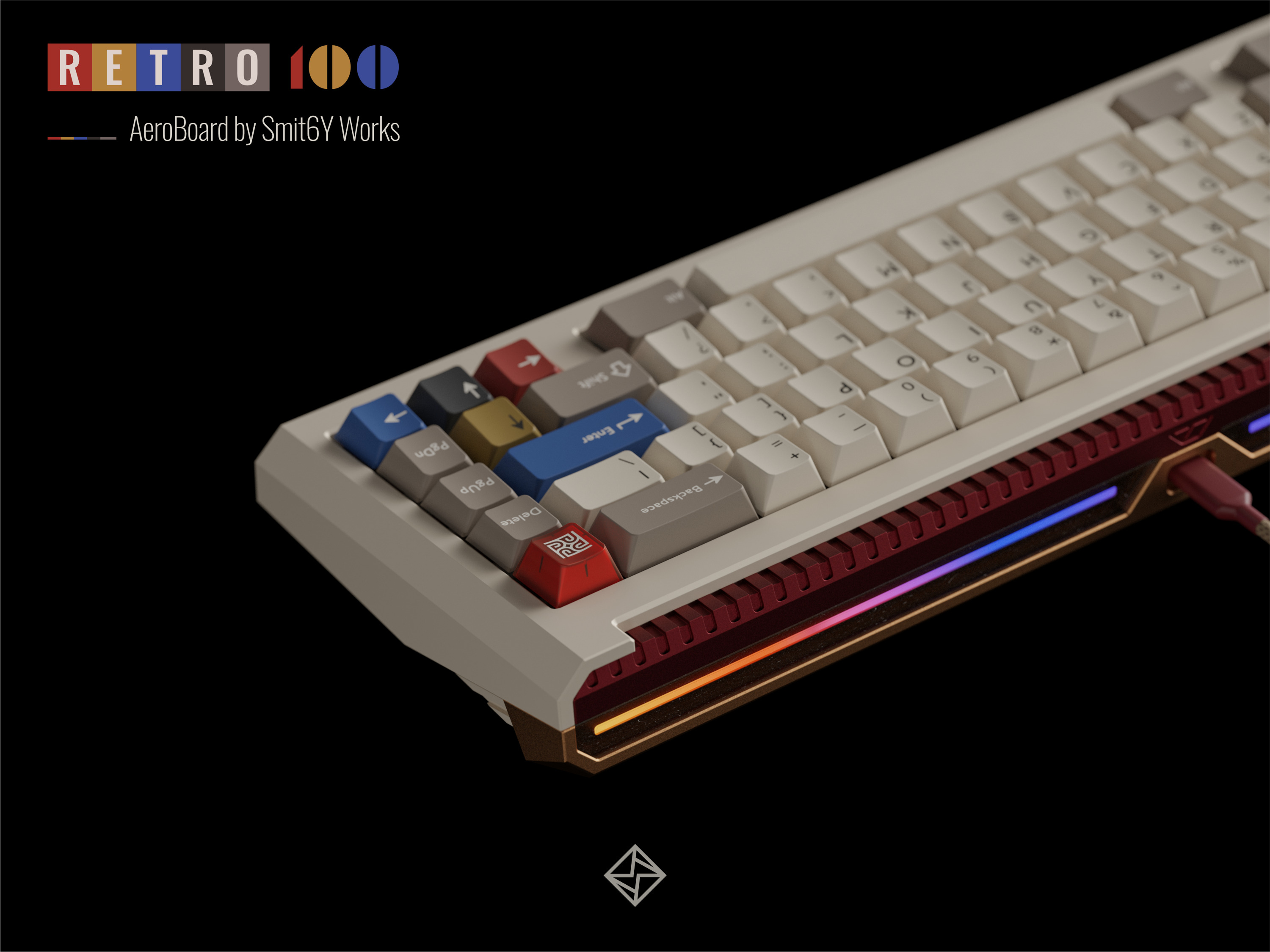 PBT 키캡 RETRO 100 인터내셔널 킷 키보드 키캡 추천 구매팁