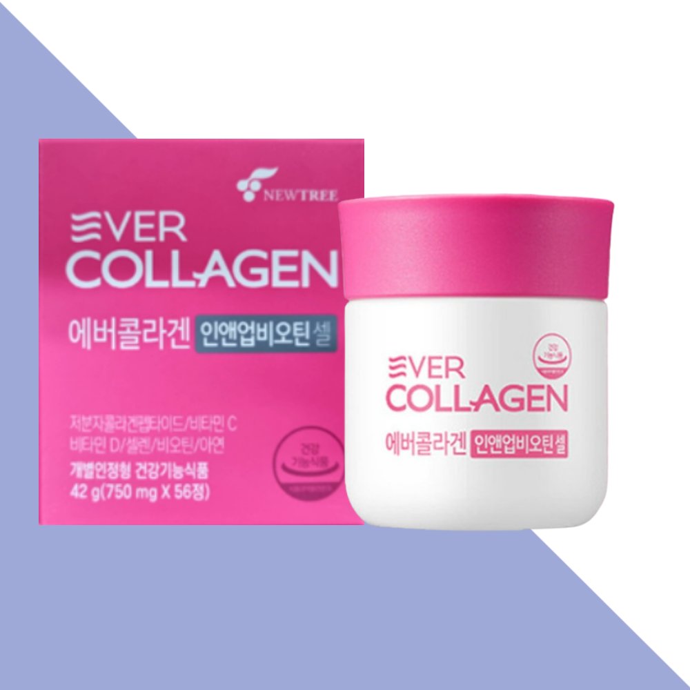 에버콜라겐 인앤업 비오틴셀 뉴트리 56정X1개 - 상품 이미지
