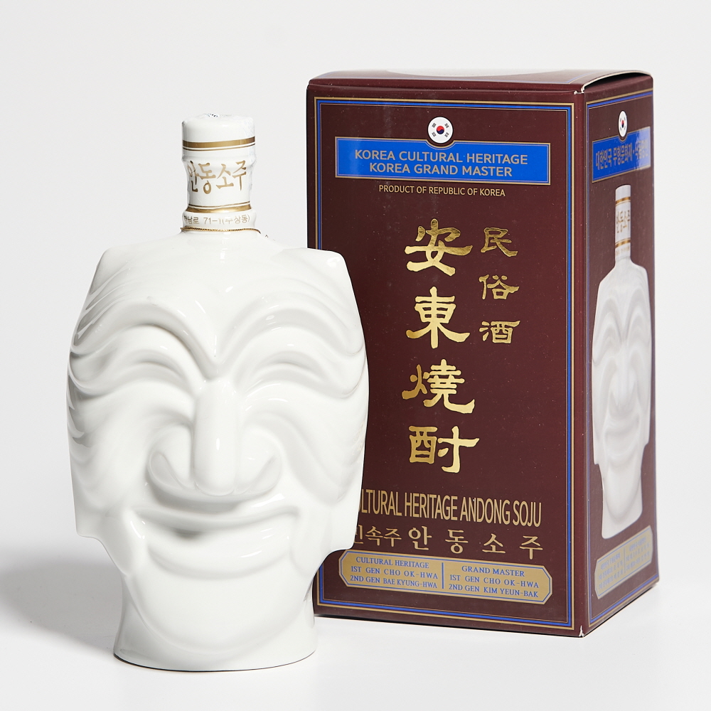 조옥화 안동소주 민속주 양반탈 45도 400ml 김연박 2대 명인 (케이스,쇼핑백) - 메인 이미지
