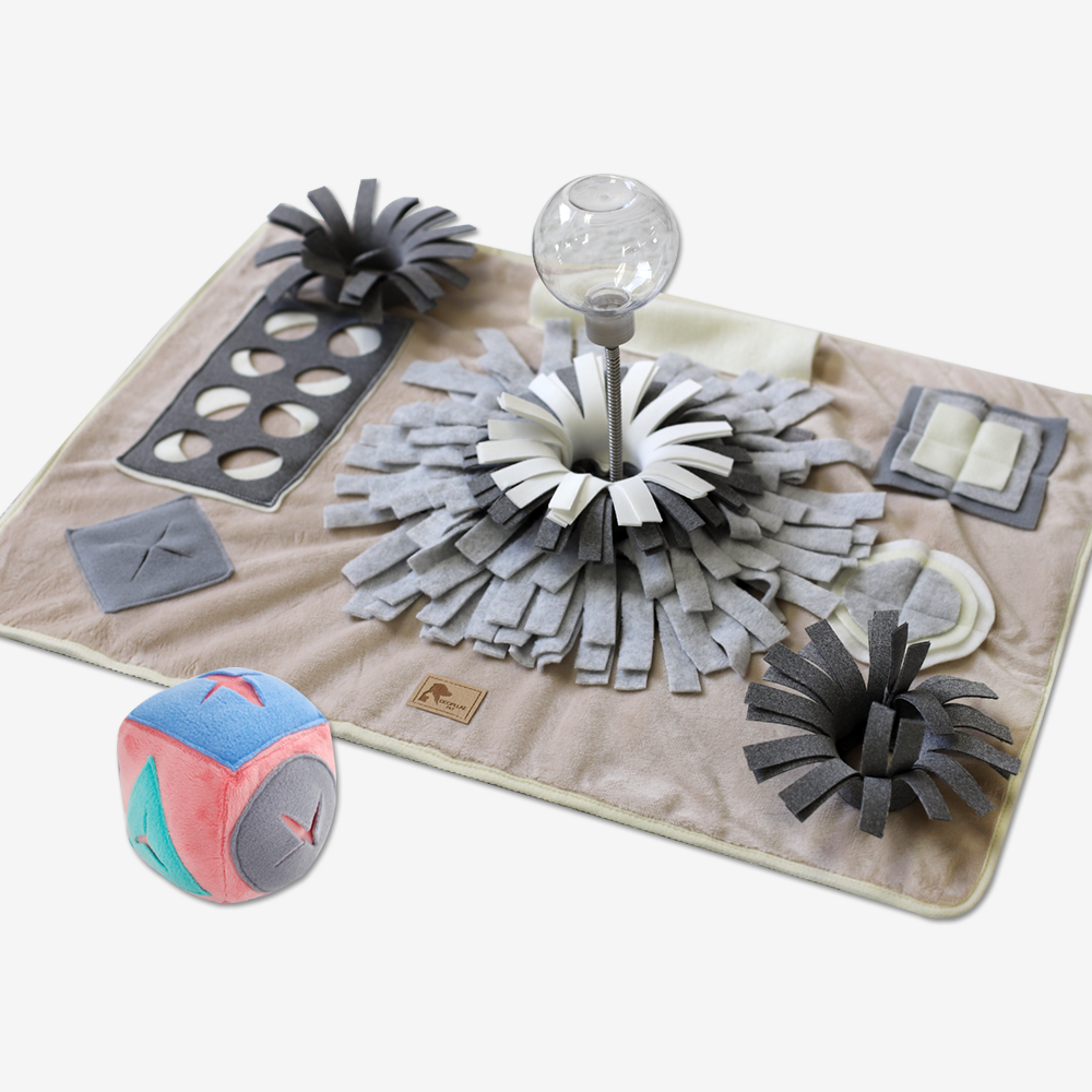 더플래 강아지 노즈워크 장난감 시크릿 1개 + 플레잉볼 1개