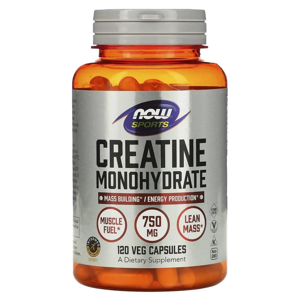 나우 크레아틴 모노하이드레이트 캡슐 750mg Creatine 120정 (2개) - 상세 이미지 2