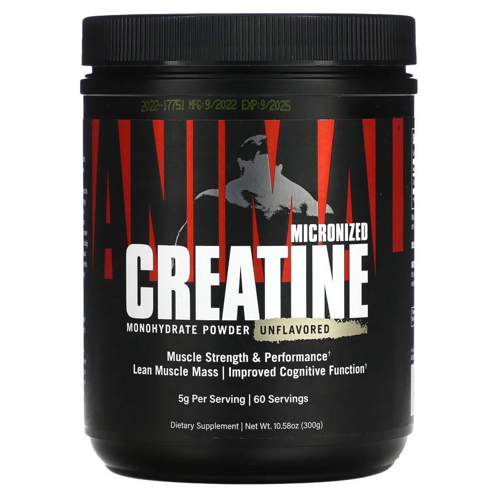 애니멀 크레아틴 모노하이드레이트 파우더 분말 무향 Creatine 300g - 상품 이미지