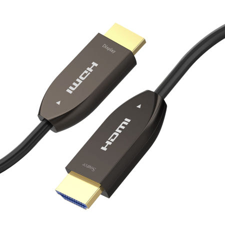 오디오리턴 기능지원 커넥터보호커버 고순도 무산소동 8K HDMI 2.1 광 HDMI케이블 5M 모니터 케이블 연결선 AOC8805HD8K