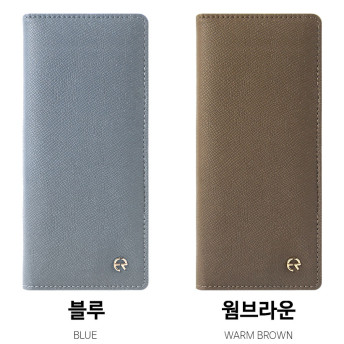 갤럭시 Z폴드7 보르도 가죽 카드 다이어리 케이스 - 상세 이미지 4