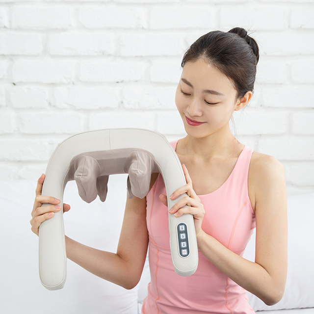 오아 유선 넥앤숄더 목 어깨 안마기 온열 승모근 마사지기 지압 마사지 기계 - 상세 이미지 2