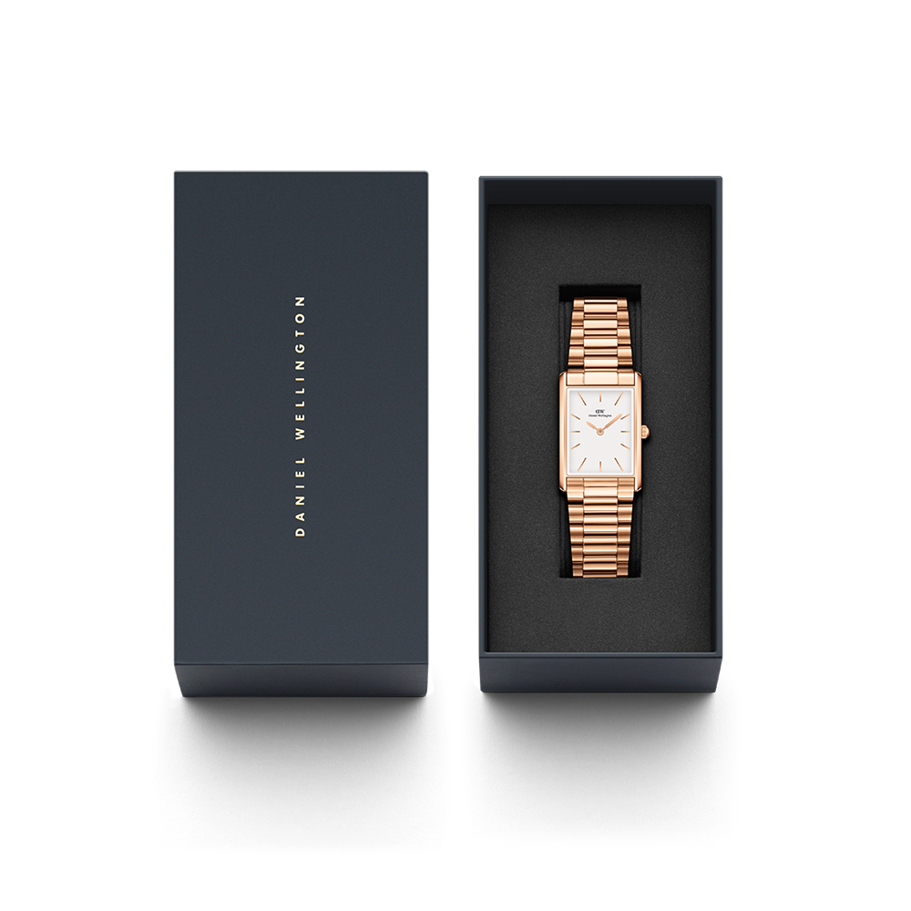 [다니엘 웰링턴] BOUND 3-LINK 2컬러 남녀 공용 메탈 손목시계