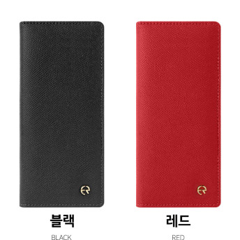 갤럭시 Z폴드7 보르도 가죽 카드 다이어리 케이스 - 상세 이미지 3