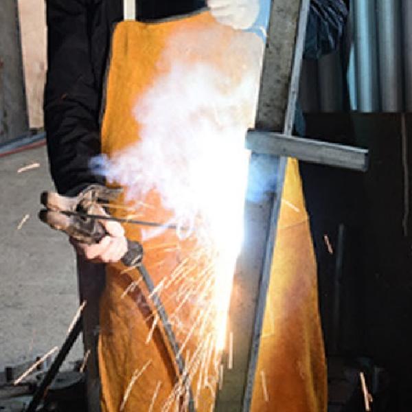 용접앞치마 용접용앞치마 방열앞치마 소 가죽 앞 치마