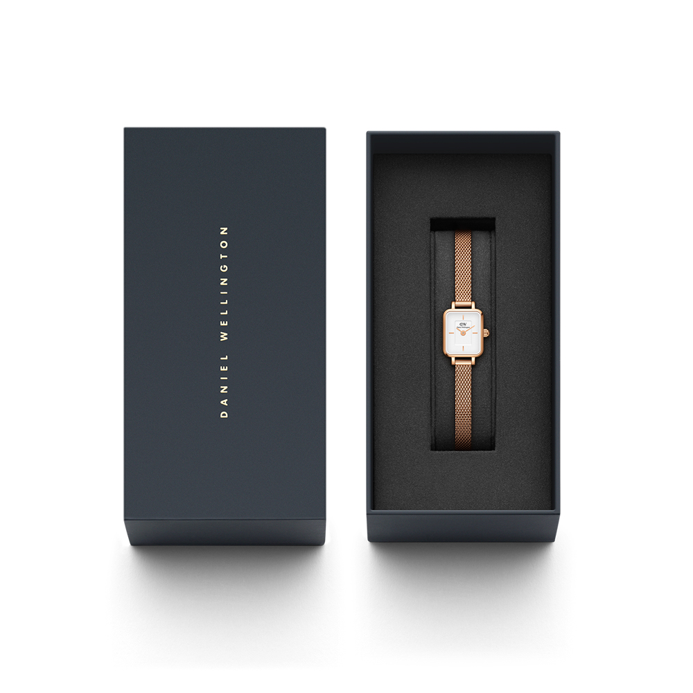 다니엘 웰링턴 QUADRO MINI MELROSE 사각다이얼 여자패션시계