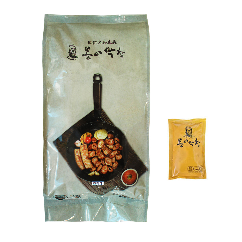 막창 봉이막창 대구막창 불막창 초벌 절단 캠핑요리 500g 1.2kg 2.4kg 소스포함 : 마켓타운