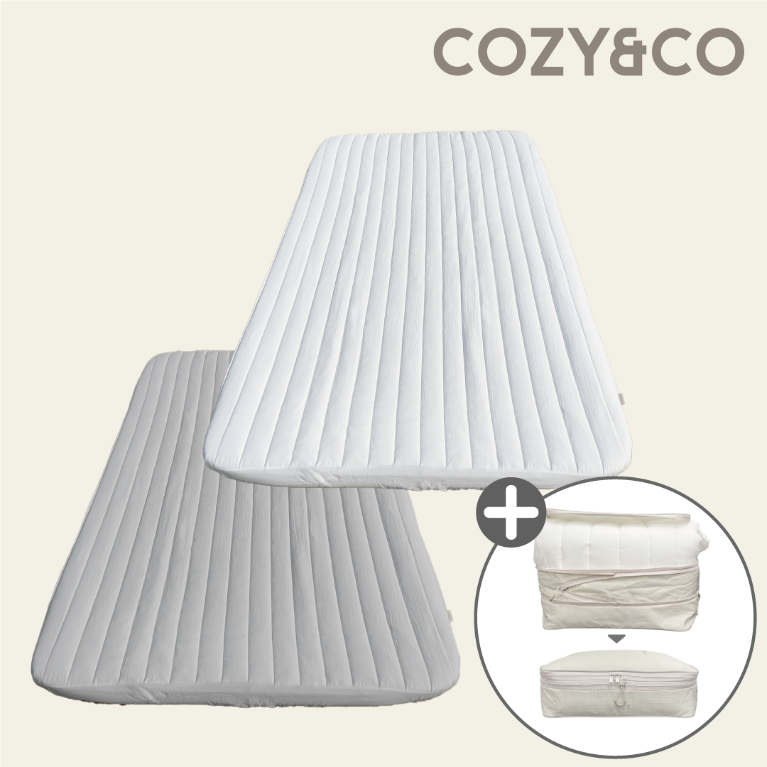 코지앤코 에어 자충매트 커버 퀸 2인용 매트 전용 국내생산 스패로우 맥시멈