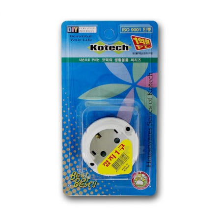 코텍 접지 1구 -T2/코텍접지1구/코드선 전기연결선 코드연결선 접지선 콘센트 연결선 전기용품코텍