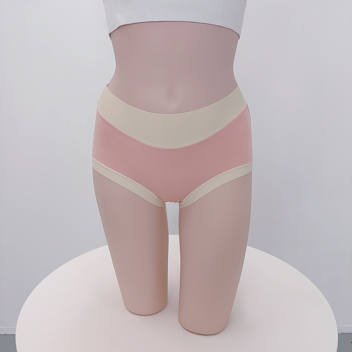 [5만장돌파!🚀3+1증정 가격장난X]데이 여성팬티 여자팬티 심리스 하이웨스트 모달 텐셀 빅사이즈 인견 햄라인 면 팬티 상세 이미지 31