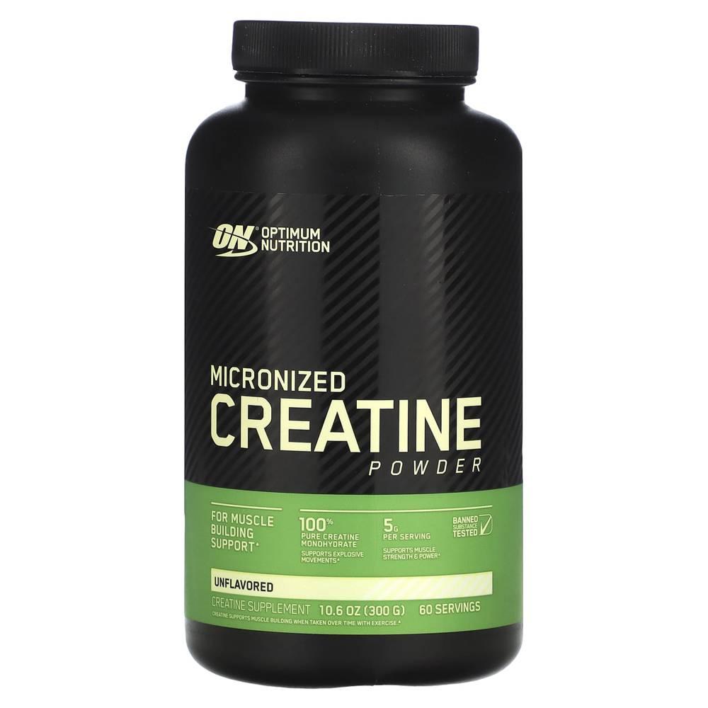 옵티멈 크레아틴 모노하이드레이트 파우더 분말 무향 Creatine 300g - 상품 이미지