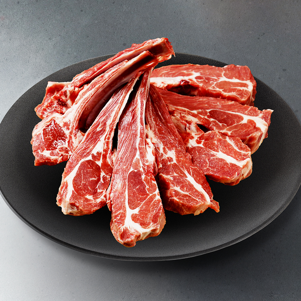 하이마블 양갈비 숄더랙 프렌치랙 큐브 양꼬치 호주산 어린 양고기 캠핑 바베큐 홈파티