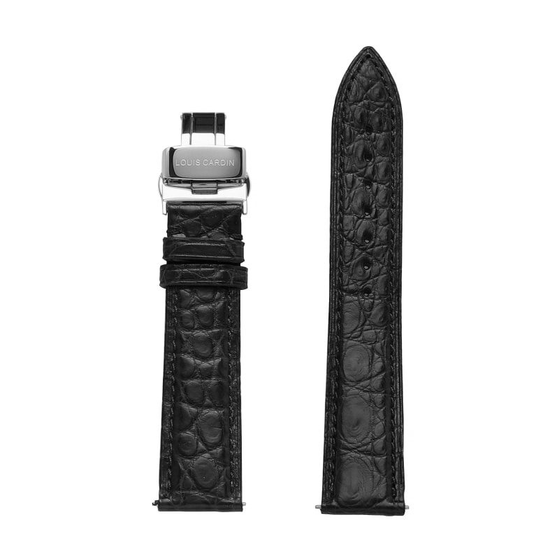 루이스카딘 디버클 천연악어가죽밴드 시계줄 리얼악어 밴드교체 14mm 20mm 22mm - 상세 이미지 4