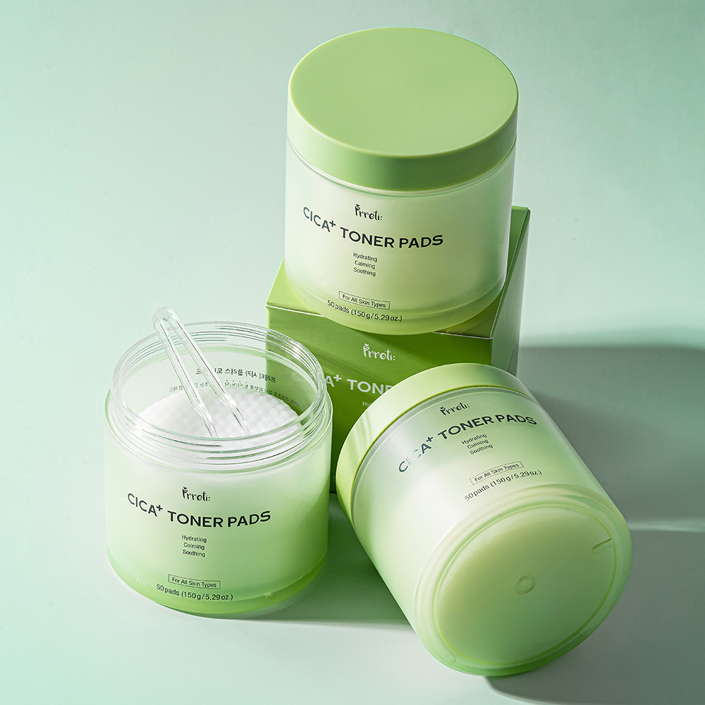 (+10매입추가)시카 플러스 토너패드 50매 얼굴각질제거 모공패드 이미지 3
