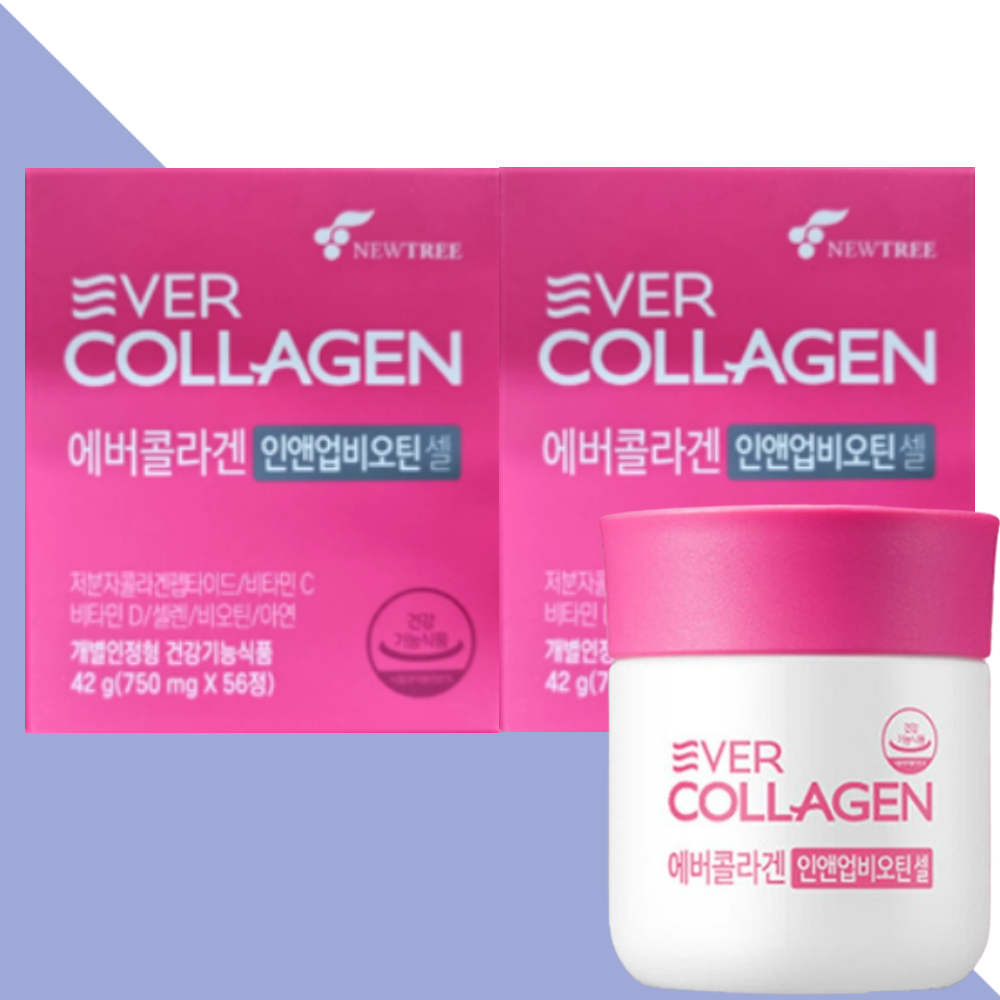 에버콜라겐 인앤업 비오틴셀 뉴트리 56정X2개 - 상세 이미지 4
