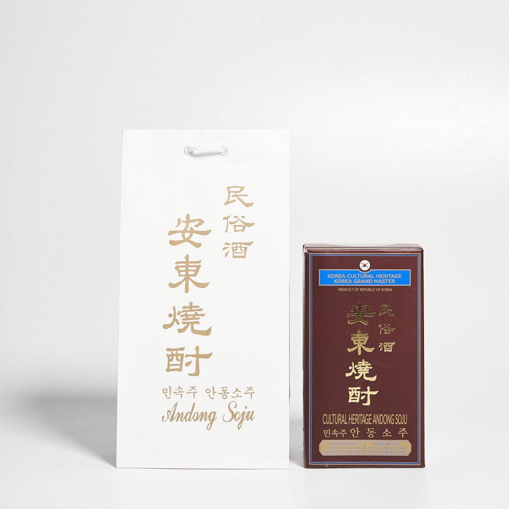 조옥화 안동소주 민속주 부네탈 45도 400ml 김연박 2대 명인 (케이스,쇼핑백) - 상세 이미지 5