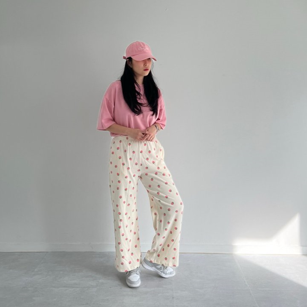요루면 광목 커플 순면 잠옷 예쁜 체크 홈웨어 임산부 세트 이미지 8