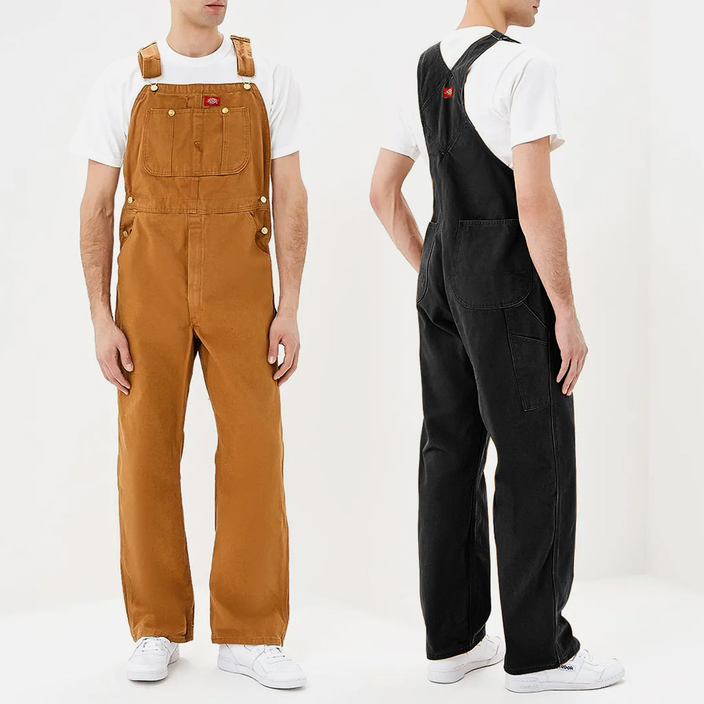 디키즈 오버핏 남자 멜빵바지 작업복 - 상세 이미지 3