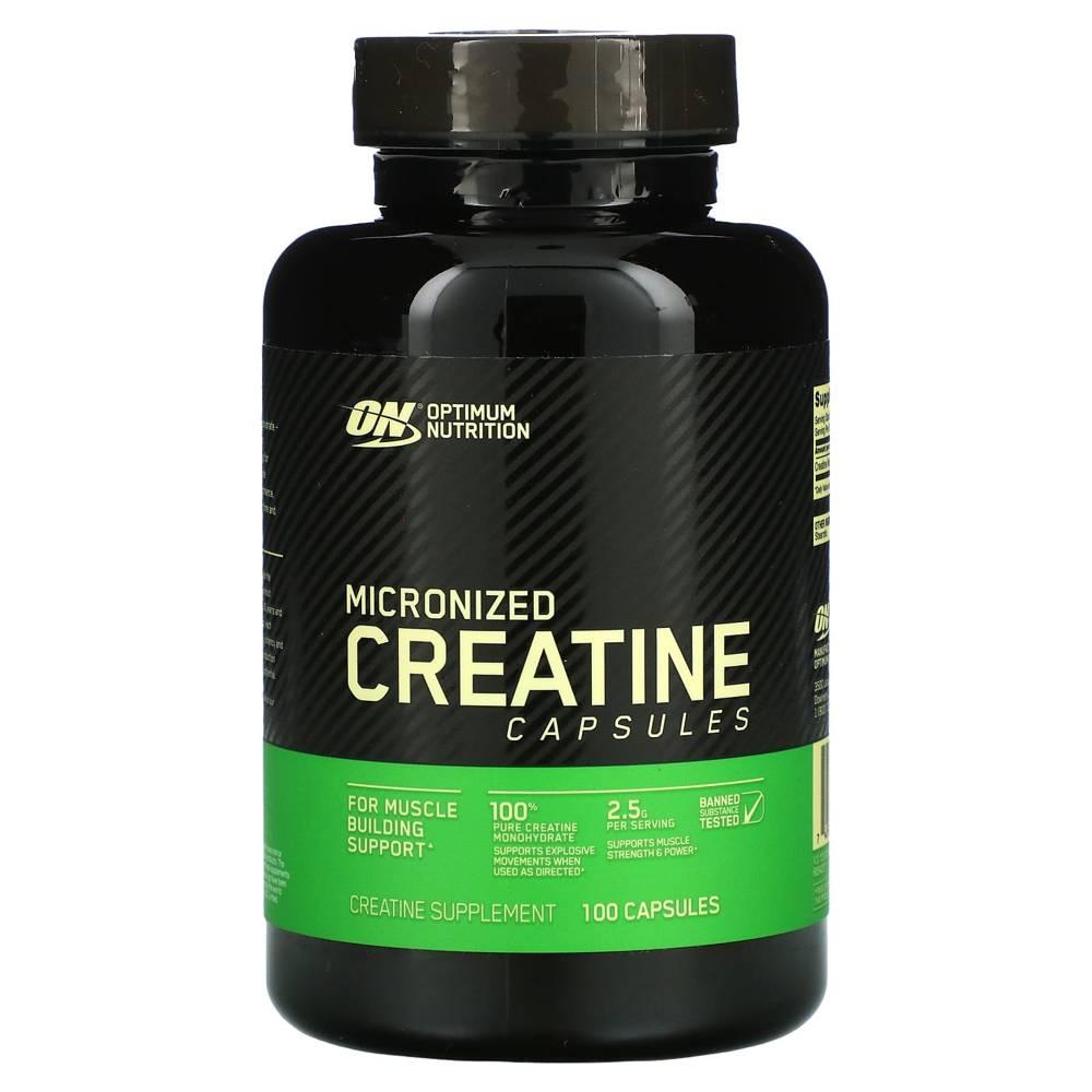 옴티멈 크레아틴 모노하이드레이트 캡슐 Creatine 100정 - 상품 이미지