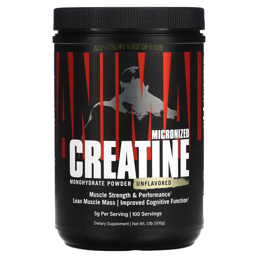 애니멀 크레아틴 모노하이드레이트 파우더 분말 무맛 Creatine 500g - 상품 이미지