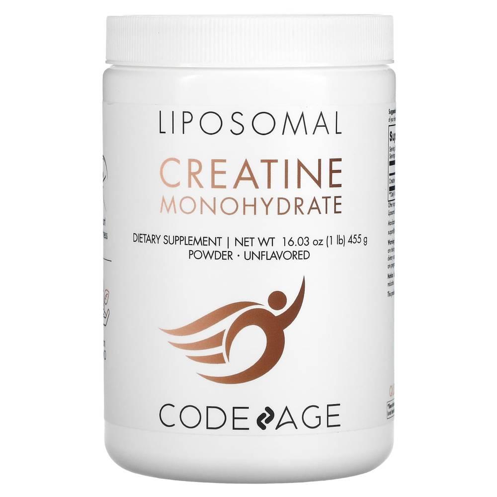 코드에이지 리포솜 크레아틴 모노하이드레이트 파우더 분말 무향 Creatine 454g - 상품 이미지