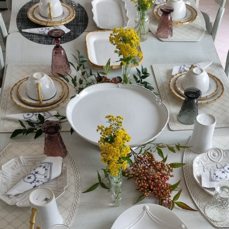 덴마크 로얄 블루플루티드 장식 냅킨 royal napkins denmark - 상세 이미지 2