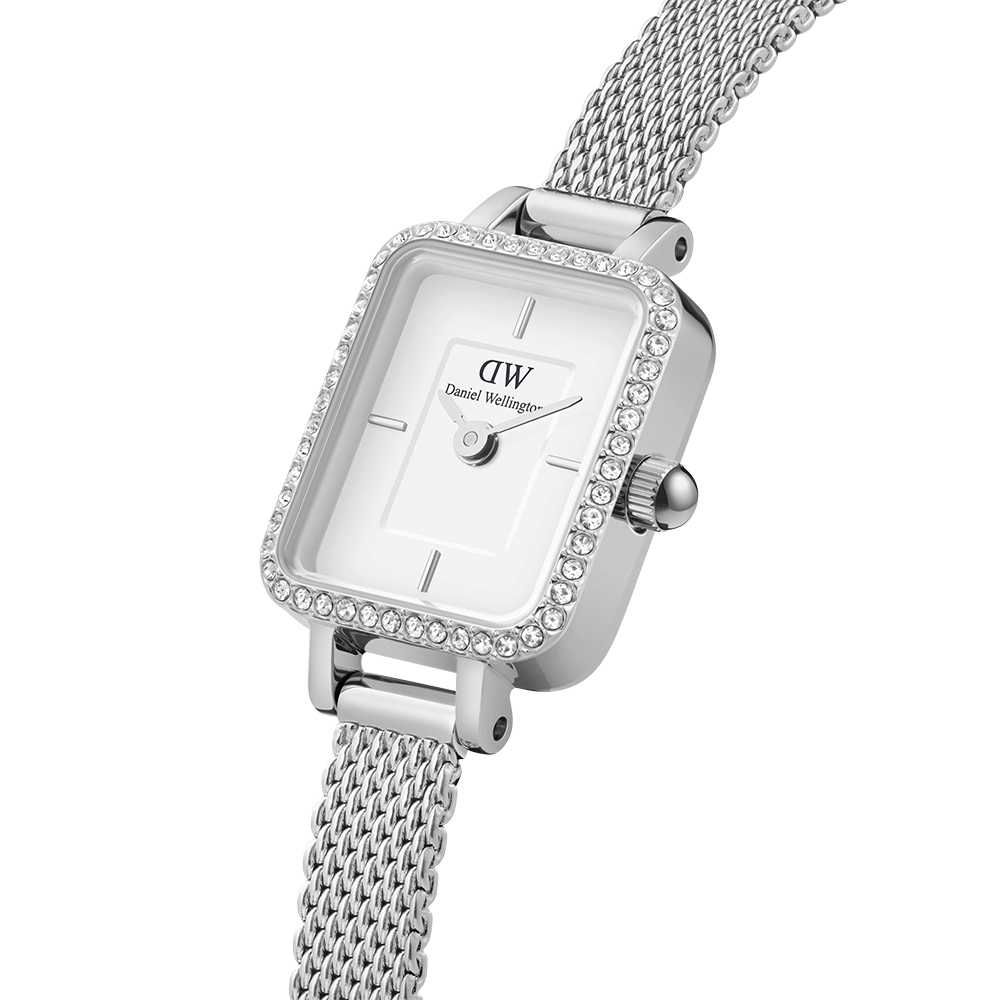 다니엘 웰링턴 QUADRO MINI LUMINE BEZEL 2컬러 크리스탈 베젤 패션시계 이미지 8